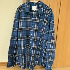 AMERICAN EAGLE コットン100%チェックシャツXL