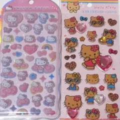 コットンパフィシール ギャルキティ ハローキティ