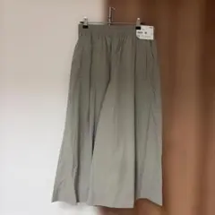 UNIQLO ナイロンキュロット ベージュ L