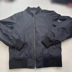 UNIQLO MA-1フライトジャケット ブラック