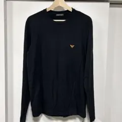 ✨美品✨ EMPORIO ARMANI 長袖 Tシャツ　 L　 黒 ロンT