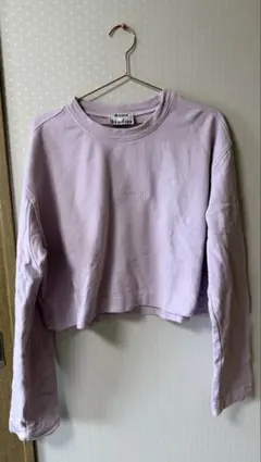 Acne Studios クロップドスウェット ライトパープルのサムネイル