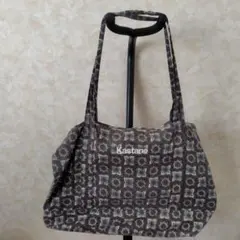 Kastane 花柄トートバッグ ブラウン系