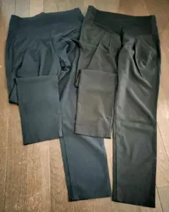 マタニティ パンツ 2枚セット M 薄手