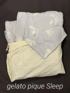 【ONLINE限定】gelato pique SleepダブルCAT柄3点SET