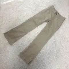 C17 シーセブンティーン【XS】ブーツカットパンツ ストレッチ ベージュのサムネイル