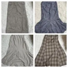 GRL ロングスカート 4点セット