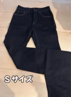 GU ミドルライズフレアジーンズ　 【丈長め】