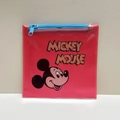 【未使用品】ディズニー ミッキーマウス ポーチ Disney レトロ