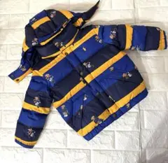 ポロラルフローレン ポロベア ダウン 青 ブルー フード付き