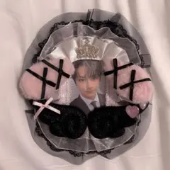 硬質カードケース トレカケース デコ レース リボン ピンク 黒 うさぎ