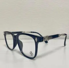 Y2K 大人気 伊達メガネ サングラス クロス シルバー