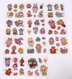 クリアシール ラブブステッカー labubu シール