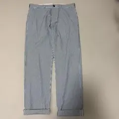 MAISON KITSUNÉ ストライプ カジュアルパンツ　シアサッカーのサムネイル