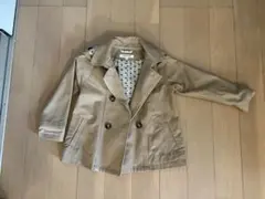 GLOBAL WORK ベージュ ダブルブレストコート M