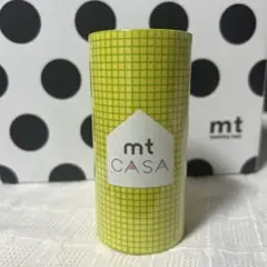 【新品未使用】mt CASA マスキングテープ 方眼 イエローのサムネイル