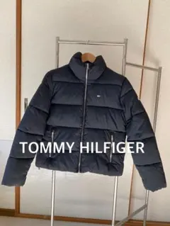【美品】TOMMY HILFIGER ネイビー ダウンジャケット