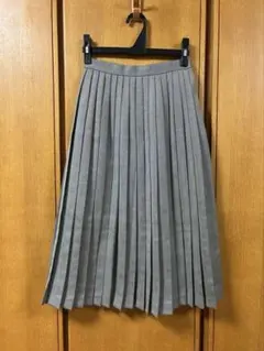 COMMESA DE MODE グレー プリーツスカート　期間限定