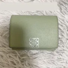 LOEWE財布 アナグラムトライフォールド ウォレット