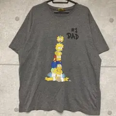 1*4様 Q96 ザ シンプソンズ #1 DAD Tシャツ グレー XXXLサイのサムネイル