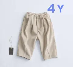 ほぼ未使用★ZARA KIDS TIMELESS プリーツパンツ　４Y