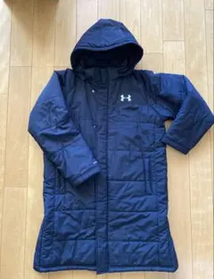 Under Armour ブラックベンチコート(子供用150㎝くらい)