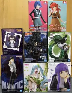 新作フィギュア8個 フェルン 初音ミク アルベド 等