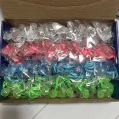 キラキラフラッシュシリーズ　光るマウスペンダント　夏祭り　縁日　36個入り　景品