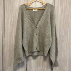 「BEAMS HEART」 ニットカーディガン