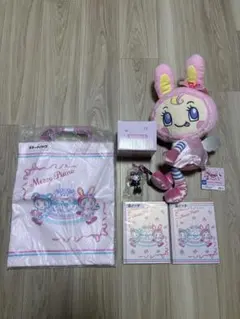 メゾピアノ　ベリエちゃん　グッズセット ぬいぐるみ トートバッグ ノートのサムネイル