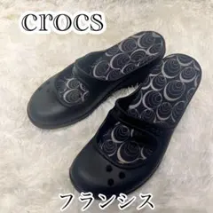 Crocs フランシス ウェッジソール クロックス　w6 22センチ相当のサムネイル