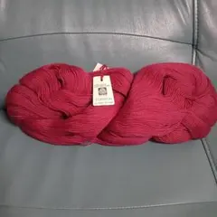 TONAKAI 高級ウール毛糸 ワインレッド