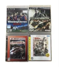 PS3 人気ゲームソフト4本セット