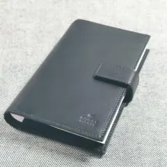★未使用★　GUCCI グッチ レザー 手帳カバー ブラック