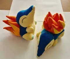 ポケモン 2個セット売り バラ売り不可 なでなで ヒノアラシ おしゃべり ぬい