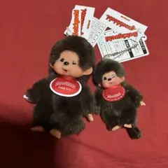 お買得‼️正規品 新品タグ付 モンチッチぬいぐるみキーチェーン4set