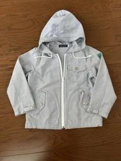BeBe フード付きグレージャケット 110サイズ