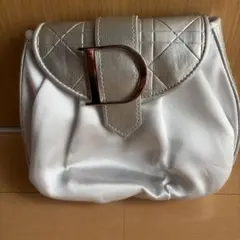 Dior ポーチ ノベルティ シルバーカラー