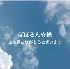 ぽぽろん✿様 リクエスト 2点 まとめ商品