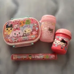 ウサハナお弁当箱 箸 箸ケース おしぼりケース SANRIO 日本製 平成