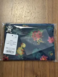 新品未開封　フェイラーハイジメッシュポーチ　ネイビーSのサムネイル