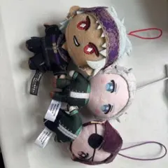 ぬいぐるみマスコット 3体セット ストラップ付き