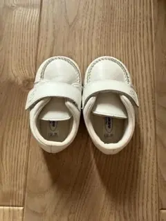 ホワイト マジックテープ ファーストシューズ 12.5cm