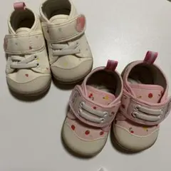 【未使用品】西松屋　靴ベビー　2足セット