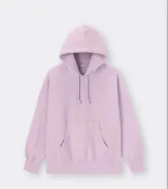 GU ヘビーウェイトウォッシュドスウェットパーカー　　紫　薄紫　春
