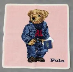 POLO RALPH LAUREN ポロベア タオルハンカチ ピンクのサムネイル