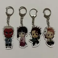 鬼滅の刃/鱗滝左近次/栗花落カナヲ/竈門炭治郎/錆兎/アクリルキーホルダー/公式