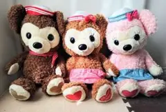くまのぬいぐるみ3体セット☆セーラ服☆