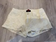 DaTuRa フラワーレース風ショートパンツホワイトSサイズ♡
