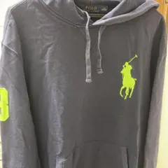 POLO RALPH LAUREN フード付きパーカー　紺色